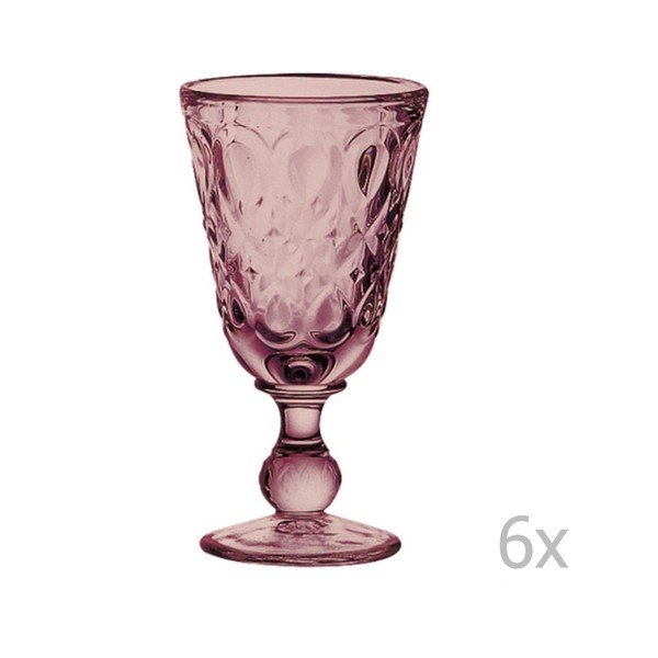 Set di 6 bicchieri da vino ametista La Rochère Lyonnais, 230 ml - La Rochére