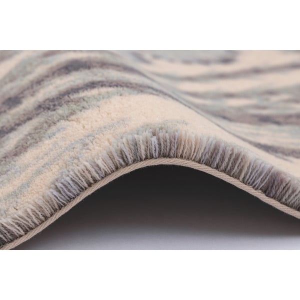 Tappeto color menta/beige in lana 200x300 cm V&A Calisia Kelp – Agnella-image-1