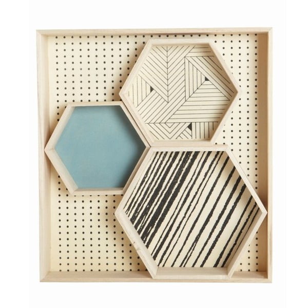 Organizér Hexagonal Veneer