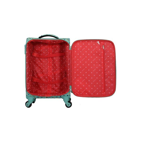 Valigia a 4 ruote Lollipops Rubby blu turchese - LOLLIPOPS-image-4