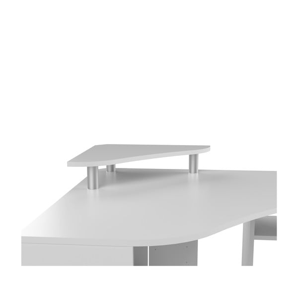 Tavolo da lavoro bianco 94x94 cm Corner - TemaHome-image-4