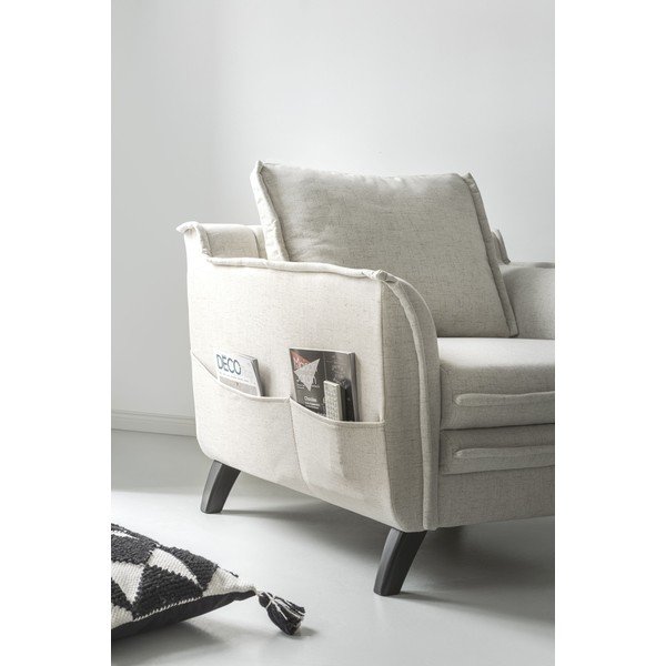 Poltrona beige chiaro Charming Charlie - Miuform-image-3