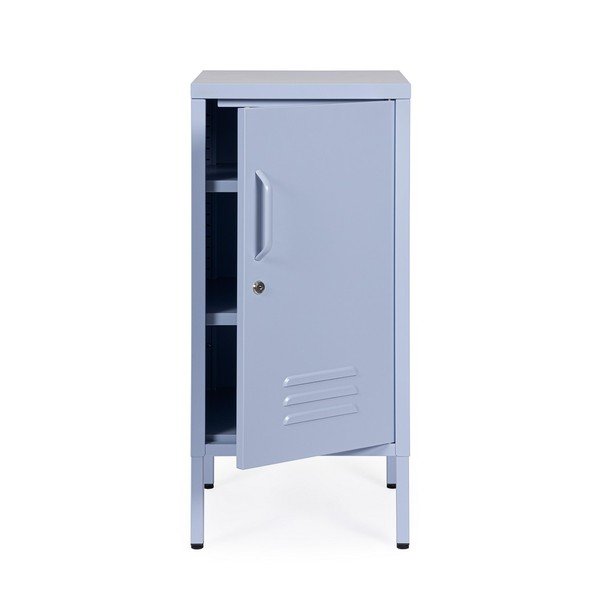 Armadietto azzurro in metallo con chiusura a chiave 35x76x40 cm Cambridge – Yes Everyday-image-3