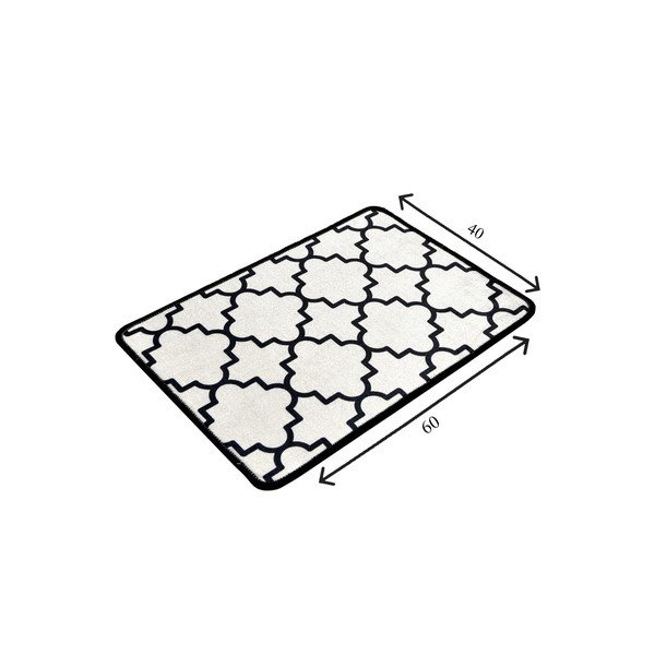 Tappetino per il bagno nero/beige 40x60 cm Kupa – Foutastic-image-3