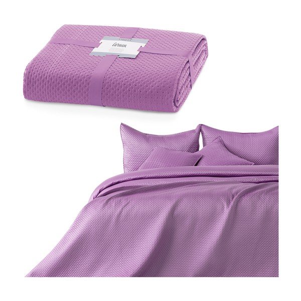 Copriletto singolo viola chiaro DecoKing Carmen, 210 x 170 cm - AmeliaHome-image-1