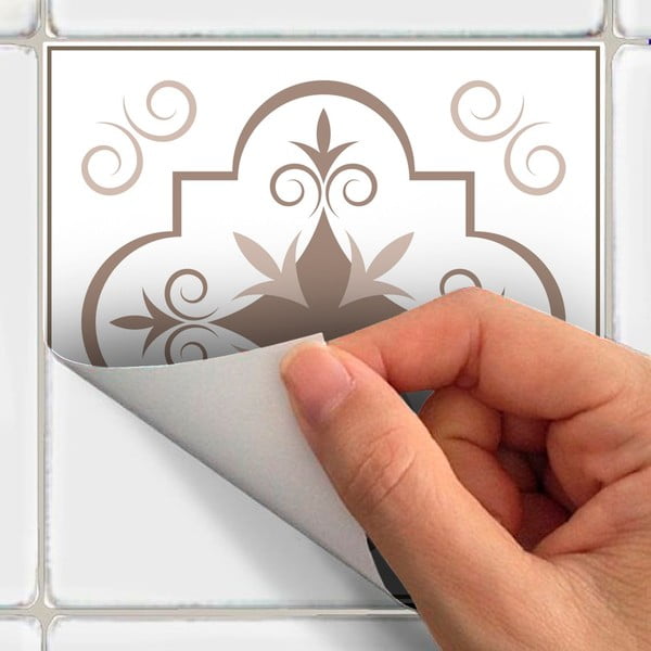 Set di 15 adesivi murali decorativi, 15 x 15 cm Ezeiza - Ambiance-image-4