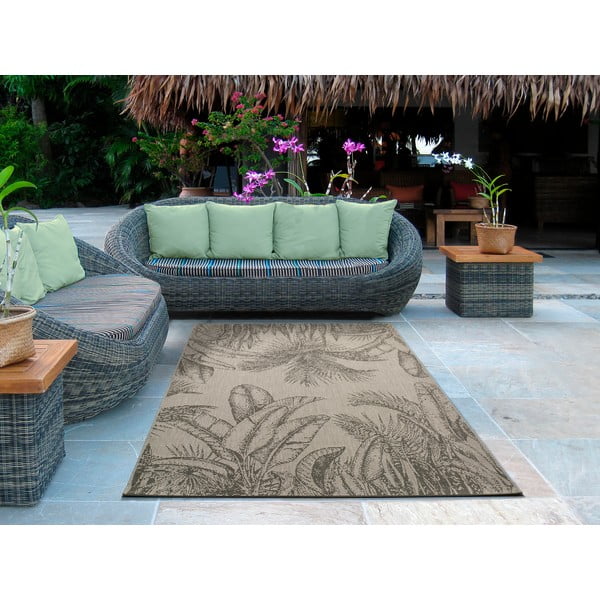 Tappeto grigio per esterni , 135 x 190 cm Tokio Silver - Universal-image-1