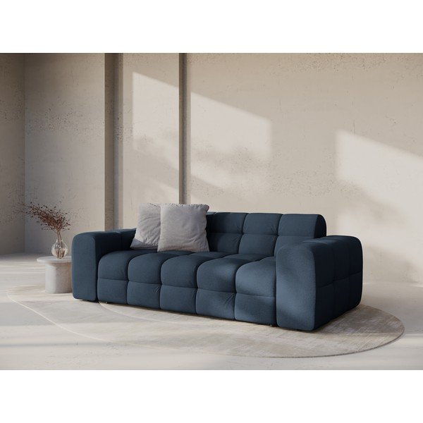 Divano blu scuro 222 cm Kendal – Micadoni -image-1