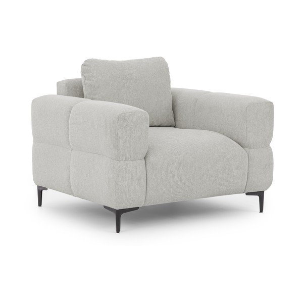 Poltrona grigio chiaro Helio – Ropez