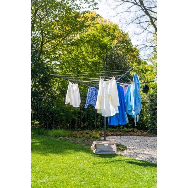 Stendino da giardino color antracite 50 m Lift-O-Matic – Brabantia-image-1