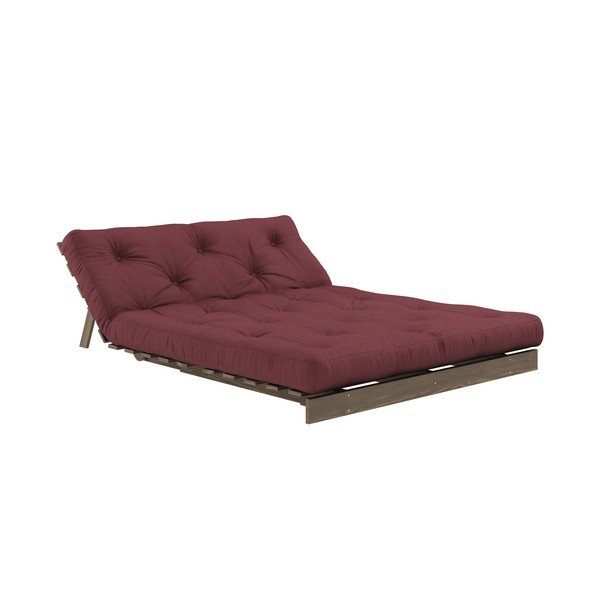 Divano letto bordeaux 140 cm Roots - Karup Design-image-4