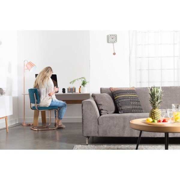 Lampada da terra Buckle Head in rame - Zuiver-image-3