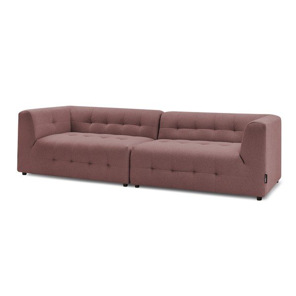 Divano rosa scuro 324 cm Kleber - Bobochic Paris-image-4