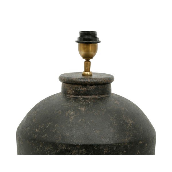 Gamba della lampada nera 47 cm Laos - Côté Table-image-3
