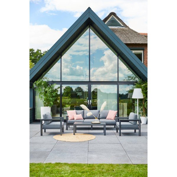 Set da giardino grigio Capri - Hartman-image-1