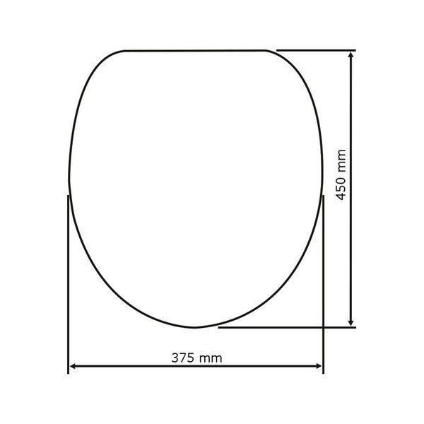 Sedile WC Daily Dog, 45 x 38 cm - Wenko-image-3