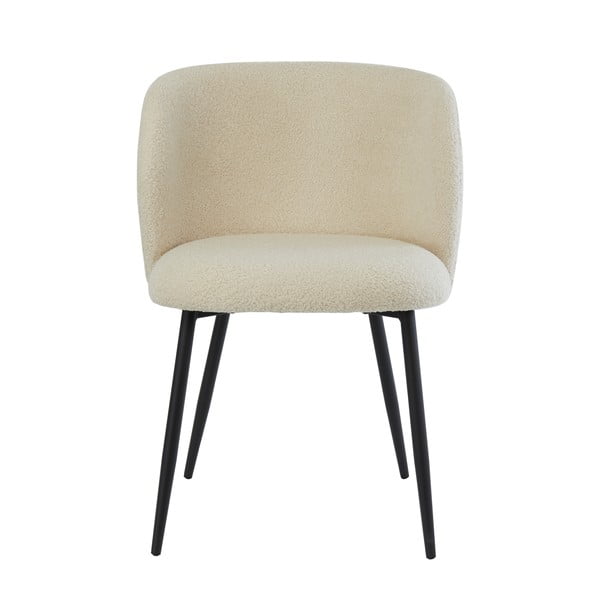 Sedia da pranzo beige in imbottito Elyna – Light & Living-image-3