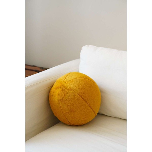 Cuscino decorativo in micropile ø 25 cm Top – Mioli Decor-image-1