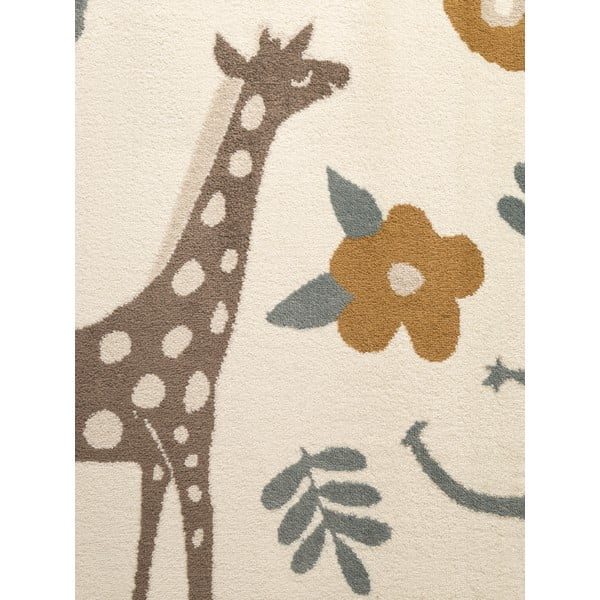 Tappeto per bambini color crema 120x170 cm Animal Safari – Hanse Home-image-3