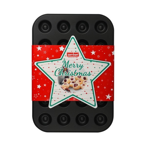 Piastra in acciaio per bottoni ussari, 38,5 x 27 cm Sparkling Christmas - Zenker-image-1