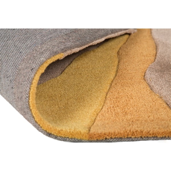 Tappeto giallo Scheggia, 120 x 170 cm - Flair Rugs-image-2