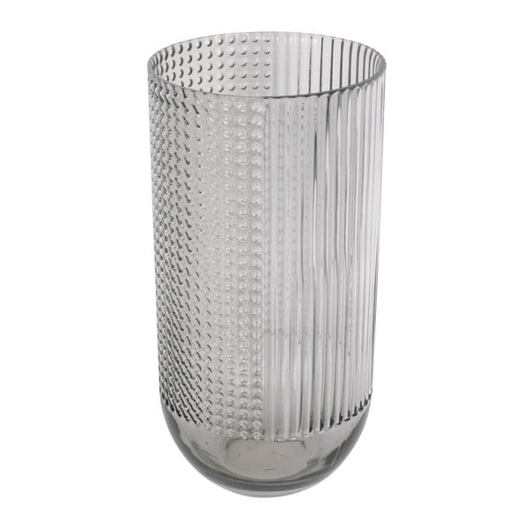 Vaso in vetro grigio, altezza 30 cm Attract - PT LIVING