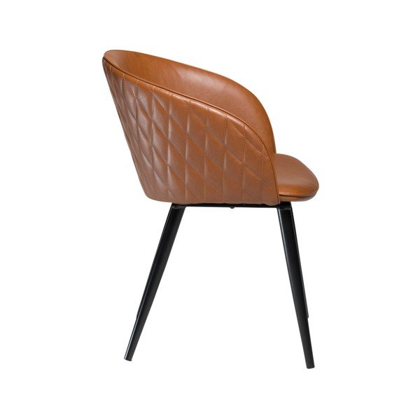 Sedia in similpelle marrone Dual - DAN-FORM Denmark-image-1