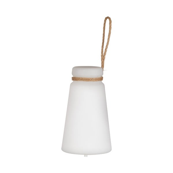 Lampada da tavolo LED bianco-marrone (altezza 20 cm) Bruno - Fischer & Honsel