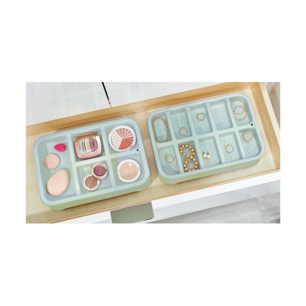 Organizzatore di gioielli grigio Eco Bin 10, 28,12 x 19,23 cm - iDesign-image-1