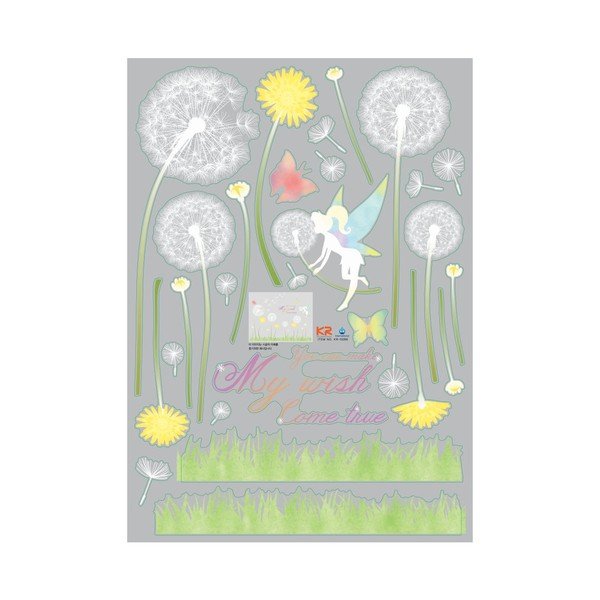 Set di adesivi murali Dandelion e Little Fairy - Ambiance-image-2