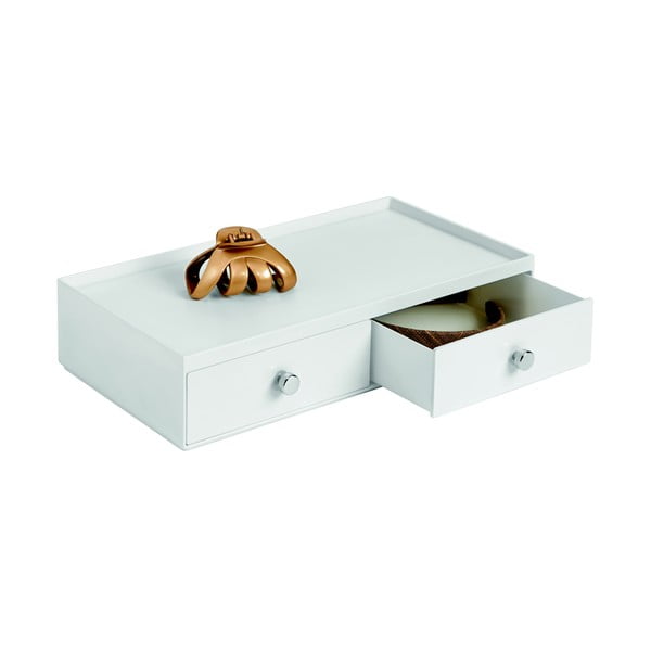 Organizer bianco con due cassetti Cassetto - iDesign