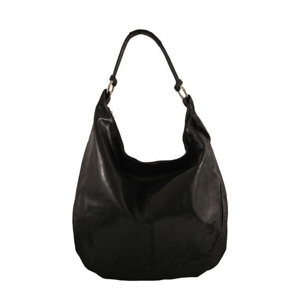 Borsa in pelle nera Francisca - Chicca Borse