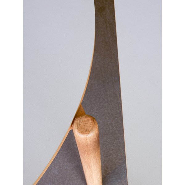 Tavolo da pranzo rotondo in rovere ø 115 cm Oblique - Hübsch-image-3