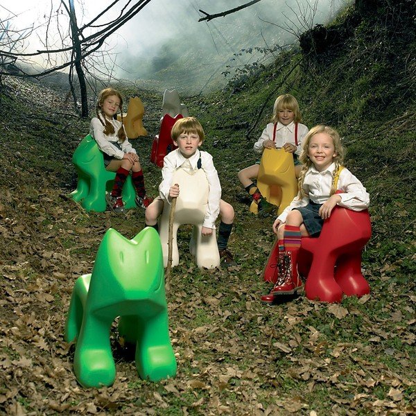 Dětská žlutá židle Magis Julian-image-2