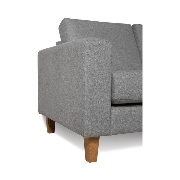 Divano angolare grigio chiaro (angolo destro) Focus - Scandic-image-4