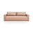Divano rosa allungabile con contenitore 238 cm Belfast – Cosmopolitan Design