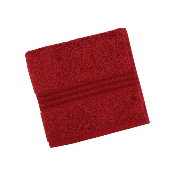 Asciugamano da bagno in cotone rosso Rosso, 70 x 140 cm Rainbow - Foutastic-image-1