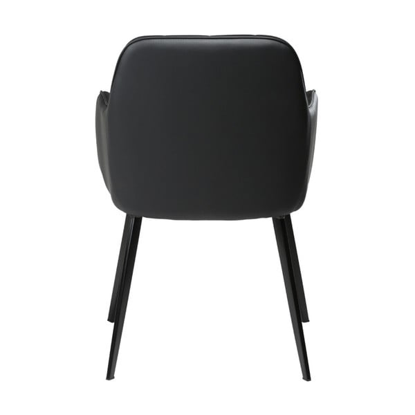 Sedia in similpelle nera Embrace Embrance - DAN-FORM Denmark-image-2