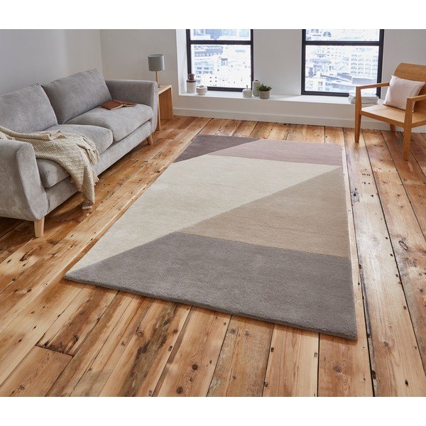 Tappeto in lana , 150 x 230 cm Elements - Think Rugs-image-1
