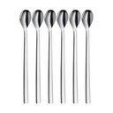 Set di cucchiai a manico lungo grigio in acciaio inox 6 pz Nuova – WMF