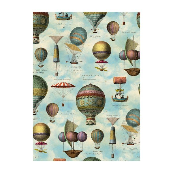 Quaderno con penna 50 pagine formato A5 Air Baloons - Kartos-image-1