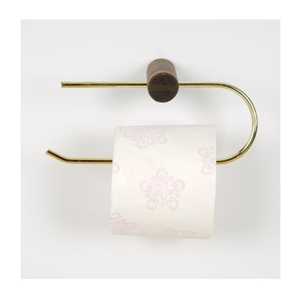 Supporto in legno a parete per la carta igienica - Kalune Design-image-1