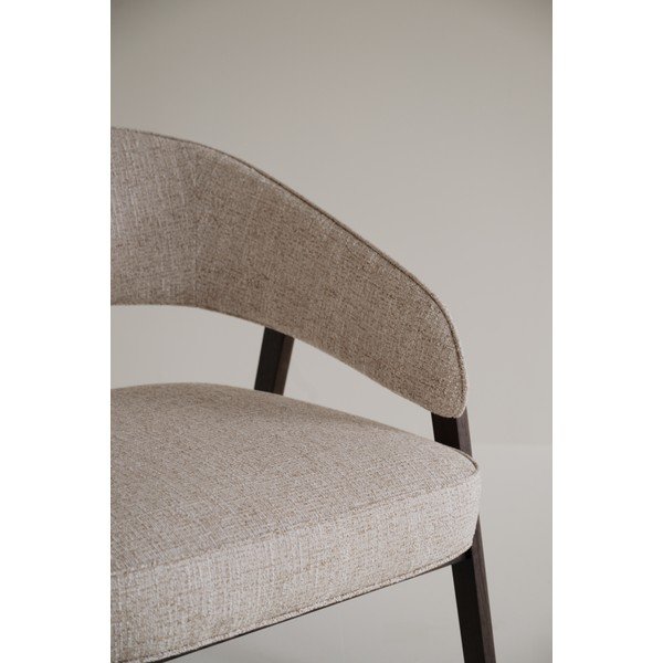 Poltrona beige/colore naturale scuro Barnaby – Rowico-image-4
