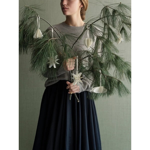 Decorazioni per albero di natale in set in carta 4 pz ø 10 cm Kazary – Blomus-image-2