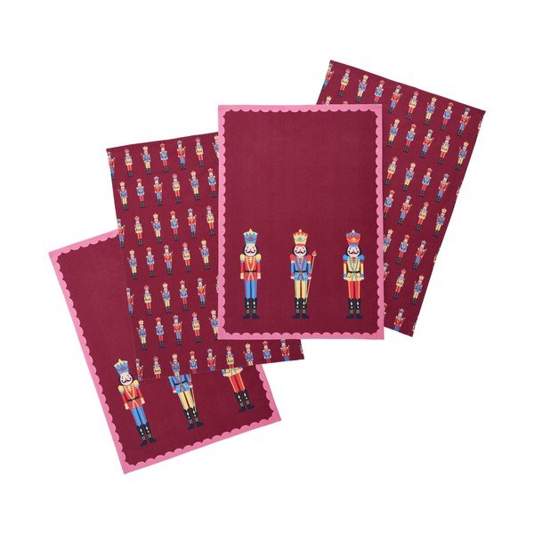 Set di strofinacci in cotone a tema natalizio 4 pz 70x50 cm Christmas Nutcracker – Catherine Lansfield