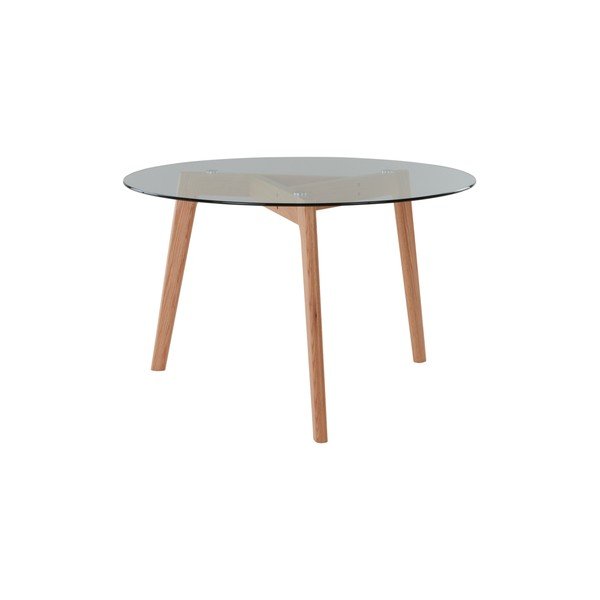 Tavolo da pranzo rotondo in rovere massiccio ø 120 cm Malevik – Jotex