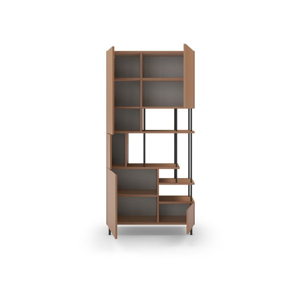 Libreria color mattone 84x175 cm Perla - Marckeric-image-3