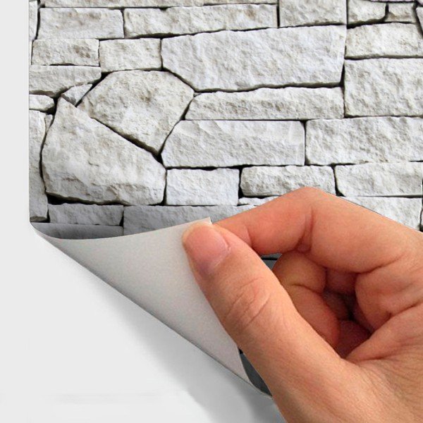 Nástěnná samolepka Ambiance Wall Materials Stones of The Midi, 40 x 40 cm-image-1
