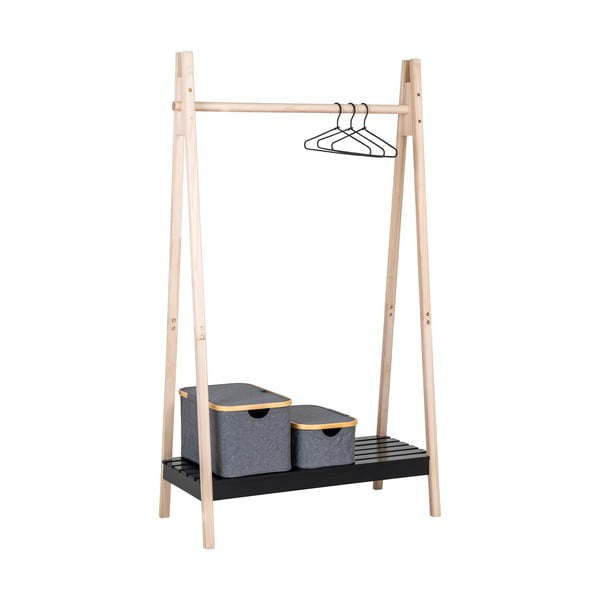 Appendiabiti in legno massiccio pavlovnia Torino - House Nordic-image-1