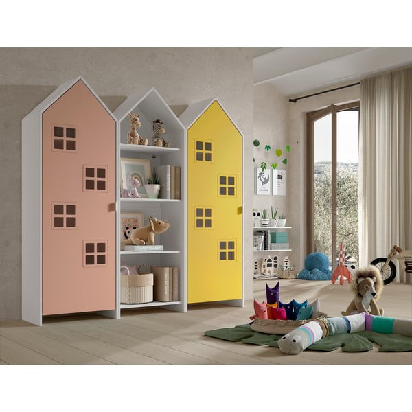 Armadio a giorno per bambini 173x171,5 cm CASAMI BRUGES - Vipack-image-1